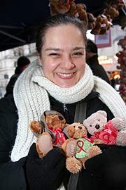 Katrin Filzen und die Teddys (Foto. MartiN Schmitz